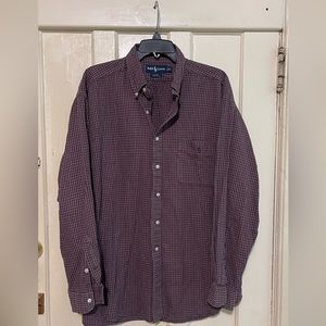 Ralph Lauren BLAIRE 100% Cotton buttons down men’s shirt size XL